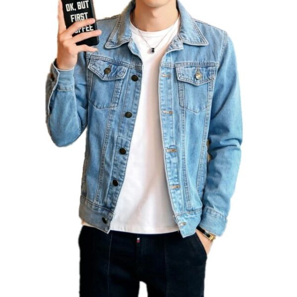 Veste denim homme mode 2025