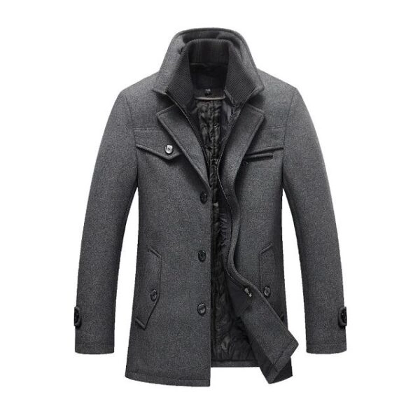 Manteau laine homme mode 2025