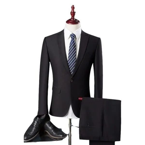 Costume homme noir chic