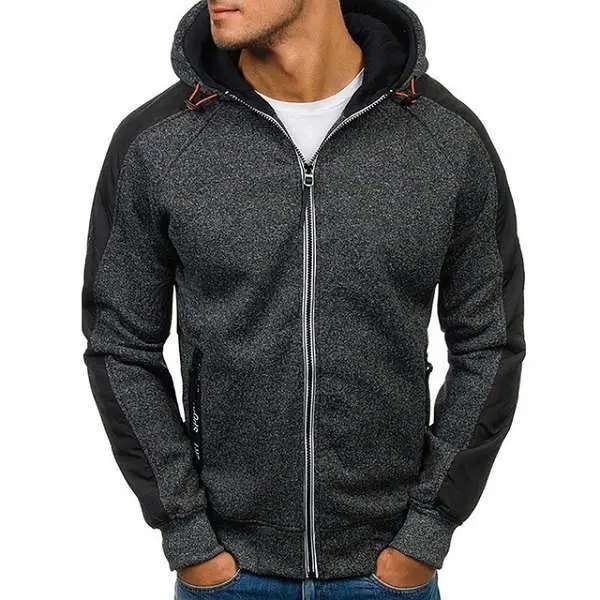 Sweat zippé homme pas cher