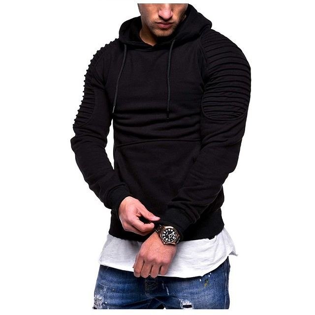 INAWLY Sweat-shirt à capuche décontracté avec zip et manches longues