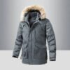 Parka capuche fourrure homme – Image 2