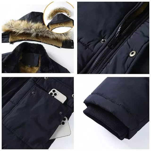 Parka homme fourrure – Image 6