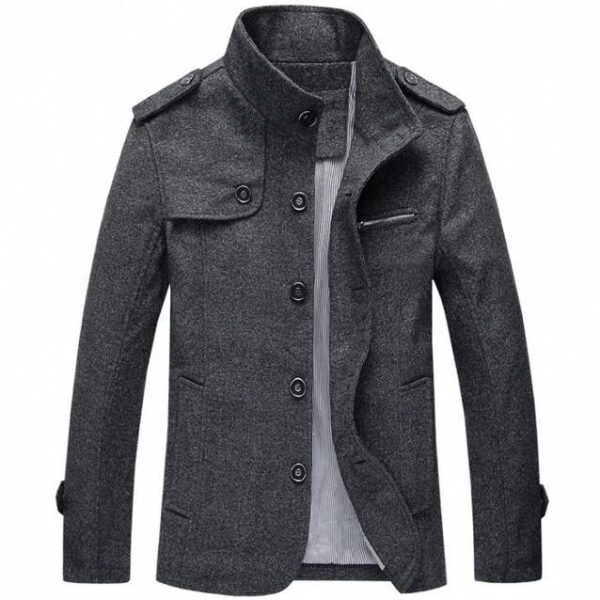 Trench homme col montant