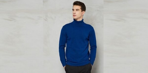 Pull col roulé homme tendance printemps 2025