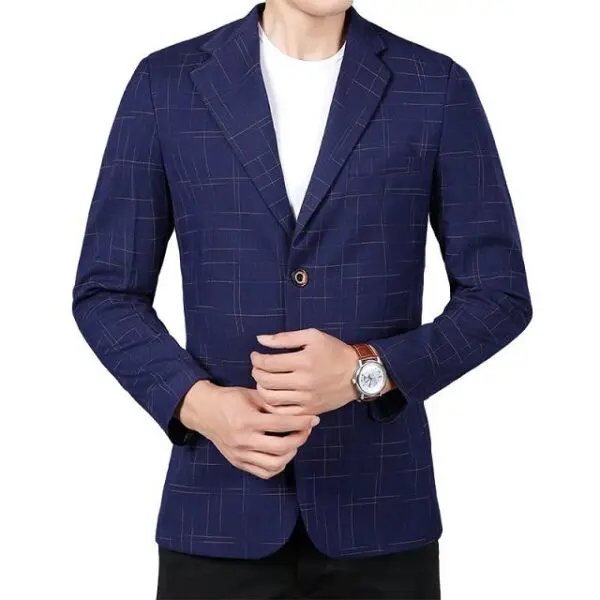 Blazer homme décontracté mode 2024