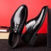Chaussures Homme Angel Infantes - Cuir Qualité, Bout Pointu - Taille UK 8 (EU 42) - Occasion