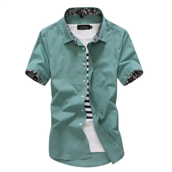 Chemise à manches courtes