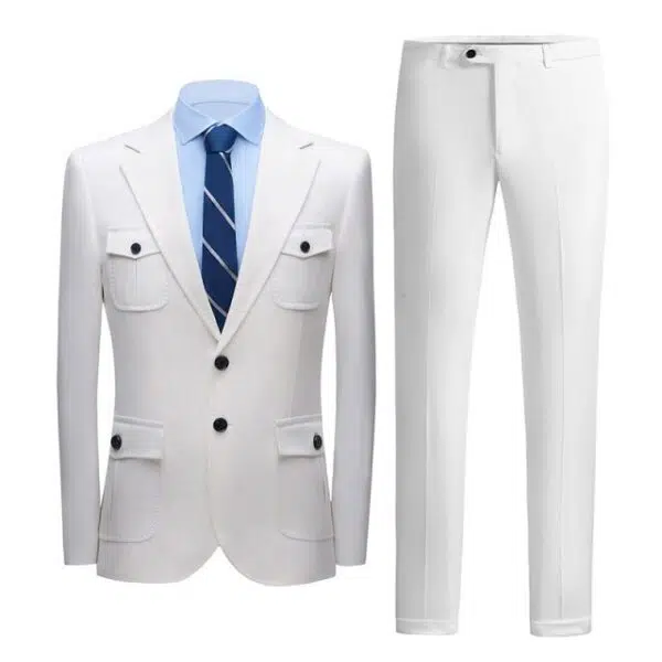 Costume blanc tendance 2024