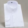 Chemise homme à col mao