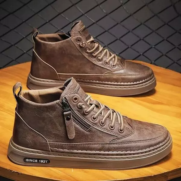 Bottes chaudes en cuir 2025