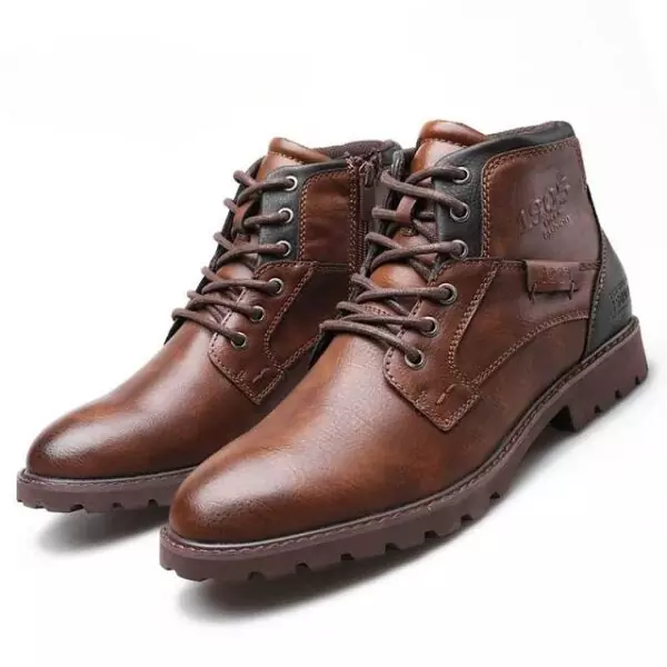 Chaussure montante cuir homme