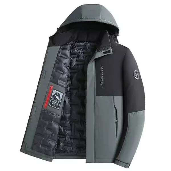 Parka homme imperméable avec capuche