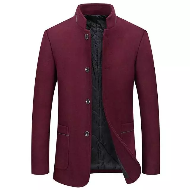 Manteau en laine d'hiver – Image 6