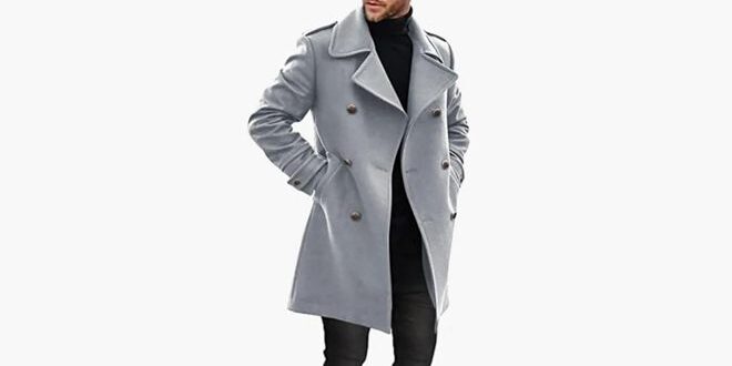 Manteau trench coat homme 2024