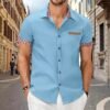 Chemise à carreaux à manches courtes – Image 2