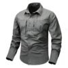 Chemise homme style militaire