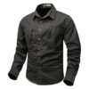 Chemise homme style militaire – Image 2