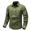 Chemise homme style militaire – Image 4
